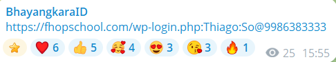 Alleged leak of login access to FHOP School