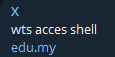 Alleged unauthorized web shell access to edu.my