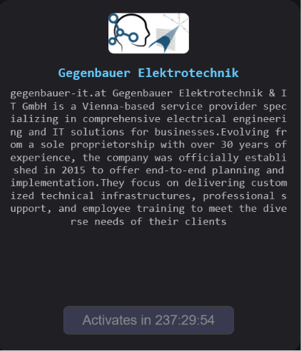 Gegenbauer Elektrotechnik & IT GmbH falls victim to The Gentlemen ransomware