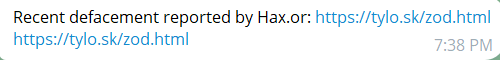 Hax.or targets the website of Tylo