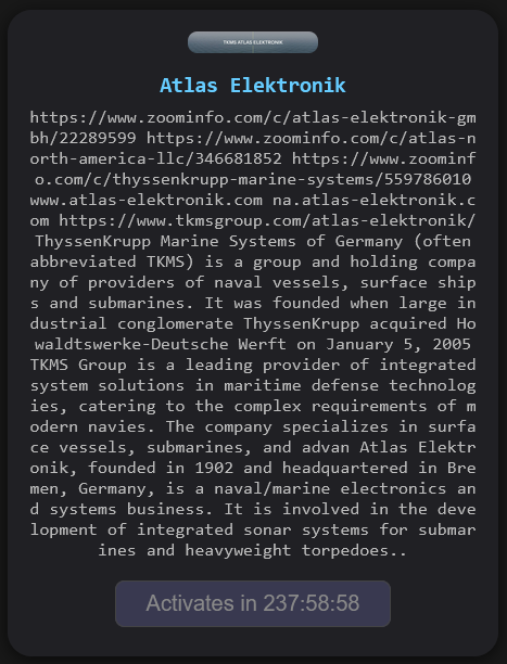 Atlas Elektronik falls victim to The Gentlemen Ransomware
