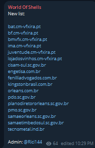 Alleged leak of webshell access to Tecnometal