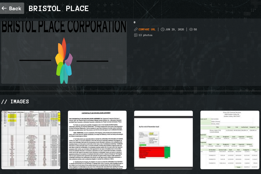 Bristol Place Corporation falls victim to Qilin Ransomware