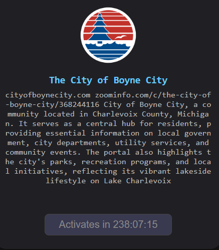 The City of Boyne City falls victim to The Gentlemen ransomware
