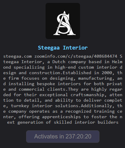 Steegaa Interior falls victim to The Gentlemen ransomware