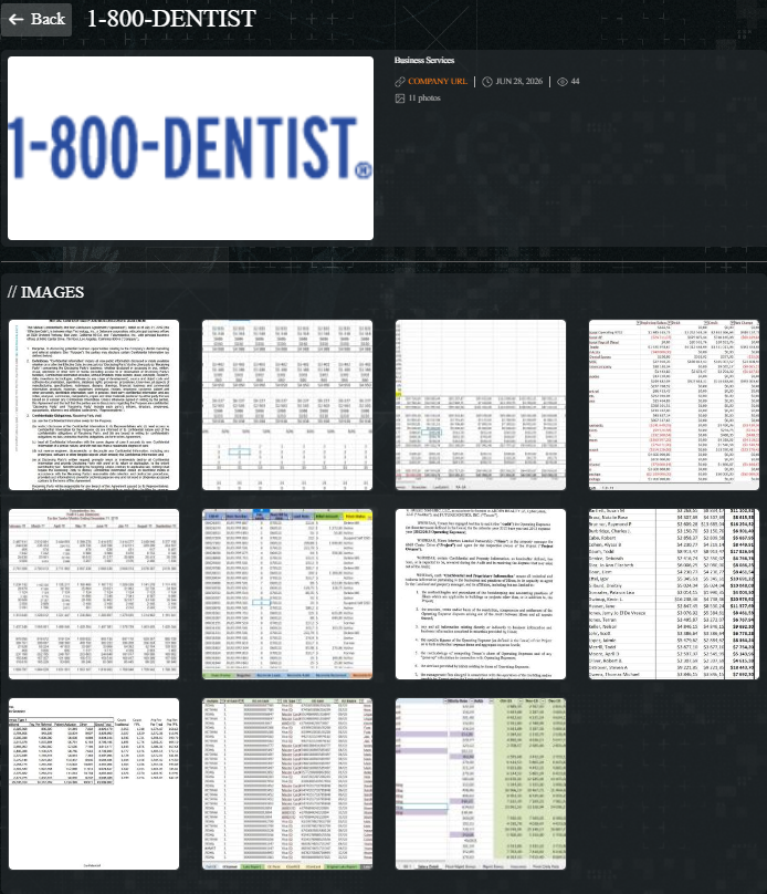 1-800-DENTIST falls victim to Qilin ransomware