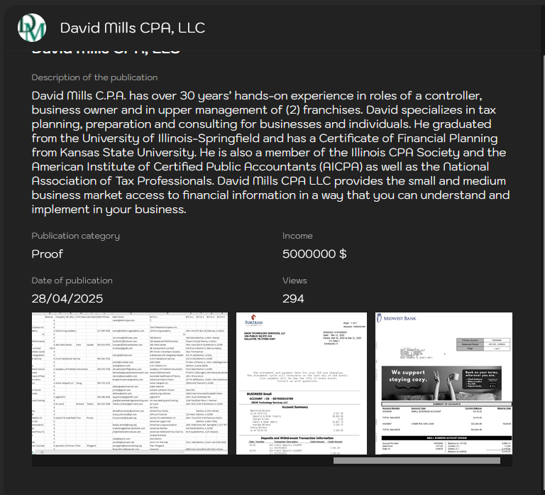 David Mills，CPA，LLC成为Lynx勒索软件的受害者