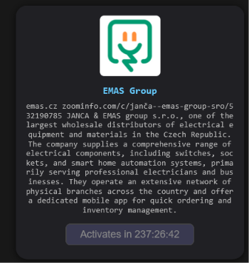 JANČA & EMAS group s.r.o. falls victim to The Gentlemen ransomware